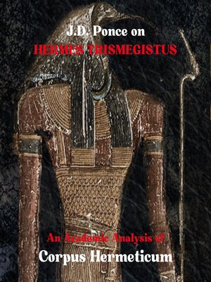 cover image of J.D. Ponce on Hermes Trismegistus